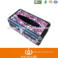 colorfull material aluminum tissue case/tissue box